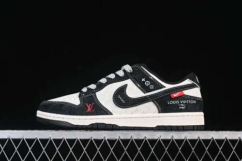 All Categories Nk SB Dunk Series Nk SB Dunk Low High-end Customized Low-top Shoes Nike SB Dunk Low LV Co-branded Double Hook Letter Flower Anniversary High-end Customized Low-top Casual Shoes CX5050-Y22